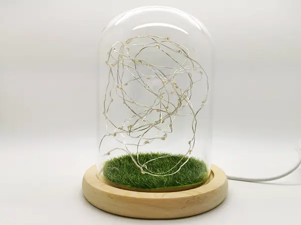 cupola decorativa cu leduri colorate