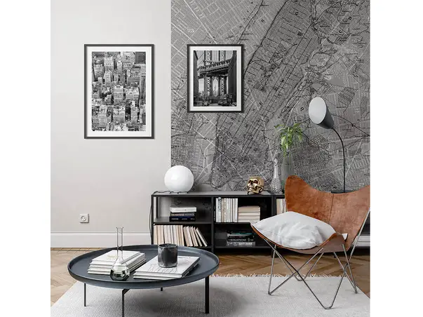 decor perete nyc map