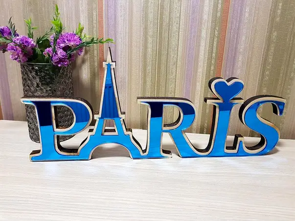 decoratiune acril paris