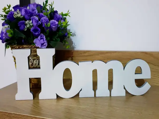 decoratiune din lemn home