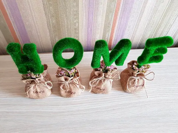 decoratiune home din plante artificiale