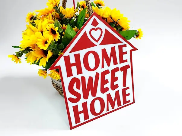 decoratiune home sweet home rosie
