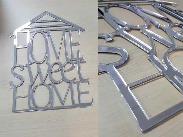 decoratiune oglinda home sweet home