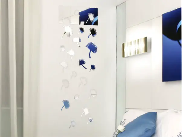 decoratiune perete papadie