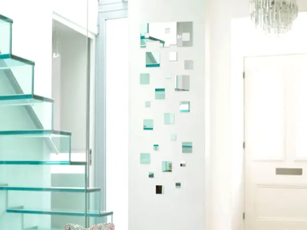 decoratiune perete patrate