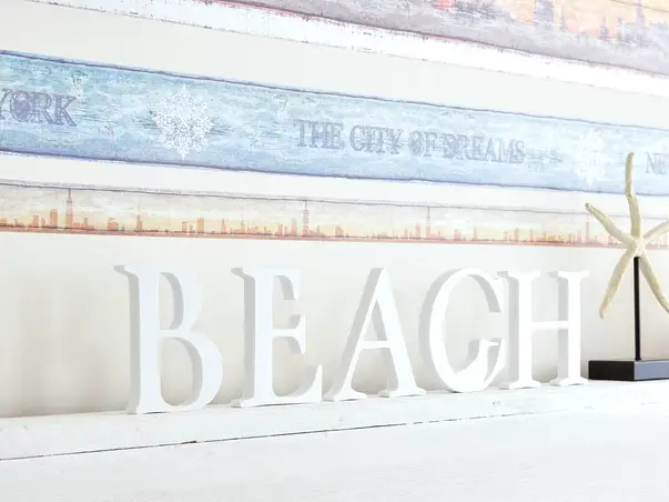 decoratiune perete plaja