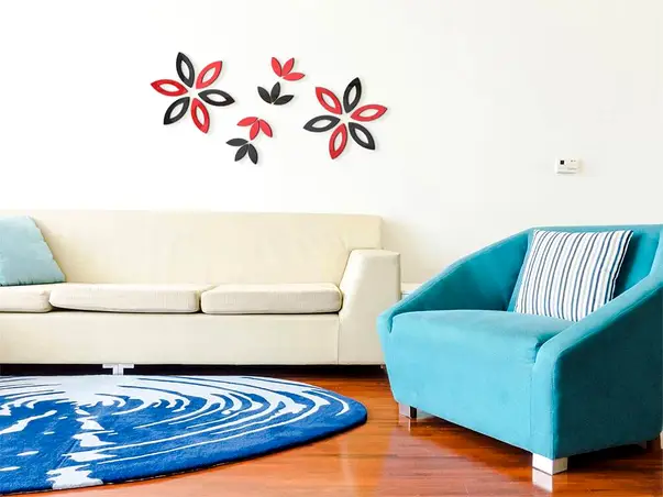 decoratiune perete rosie larisa