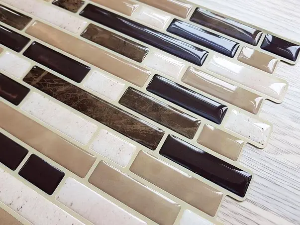 faianta autoadeziva 3d bej carolina