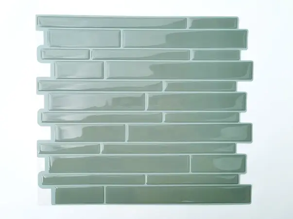 faianta autoadeziva 3d gri verzui