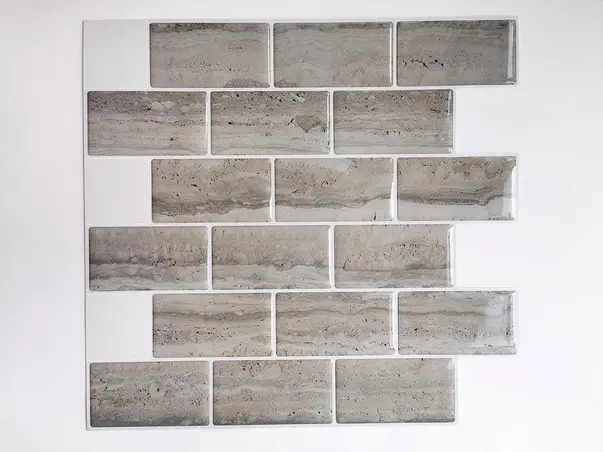 faianta autoadeziva 3d stone set 10 bucati