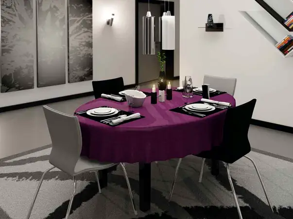 fata de masa impermeabila mov delano