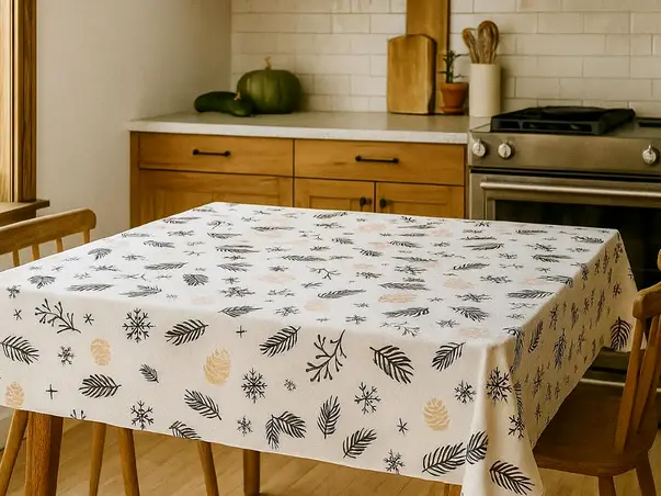 fata de masa impermeabila pentru bucatarie