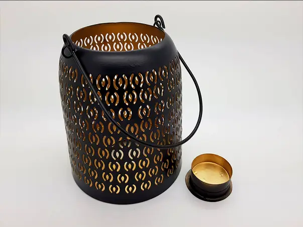 felinar cu toarta negru holes