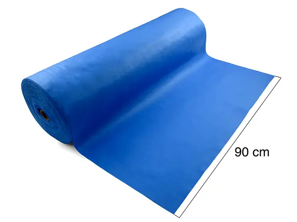 fetru la metru pasla albastra grosime de 1 mm latime 90 cm s01