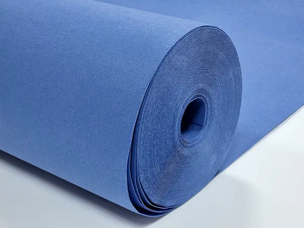 fetru la metru pasla albastru blue sky cu grosime de 1 mm la ime 90cm 3