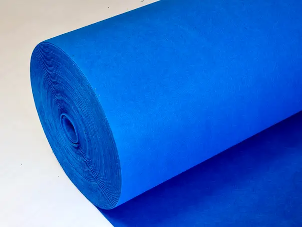 fetru la metru pasla albastru safir cu grosime de 3 mm la ime 100cm 1