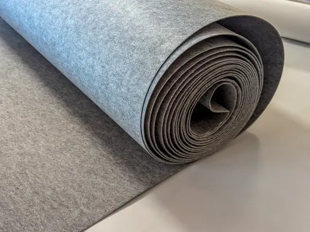 fetru la metru pasla gri cu grosime de 3 mm 2