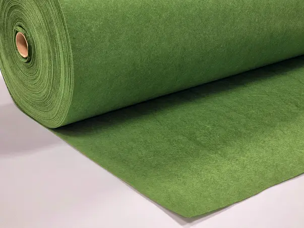 fetru la metru pasla verde kaki cu grosime de 1 mm la ime 100cm