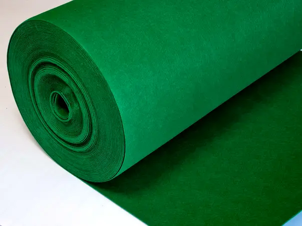 fetru la metru pasla verde smarald cu grosime de 3 mm la ime 100cm 1