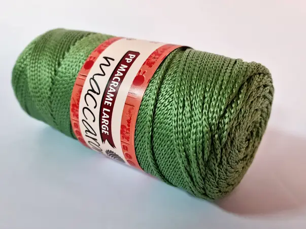 fir macrame 2 mm verde