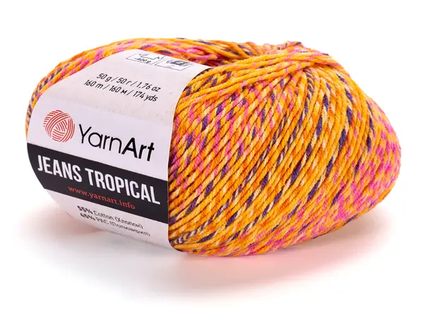 fir tricotat YARNART_JEANS_TROPICAL_617