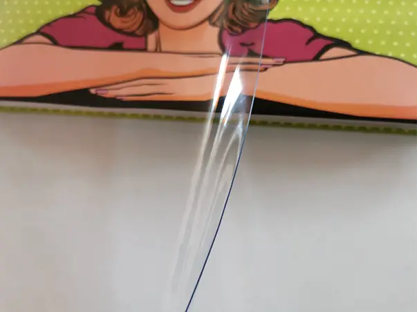 folie 0.4 mm transparenta fara adeziv