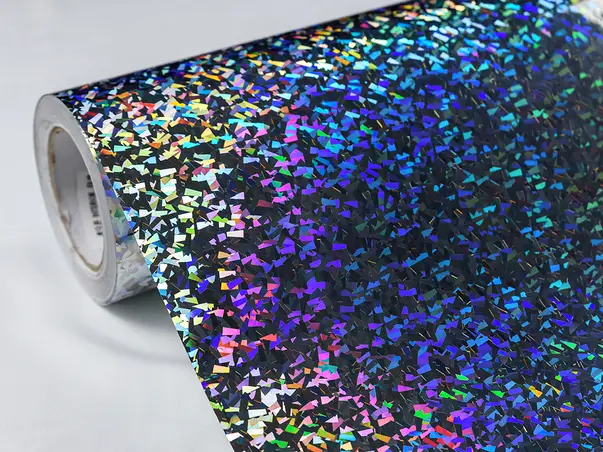 folie argintie holograma de la folina iasi