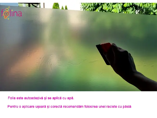 folie autoadeziva geam sablat fara model