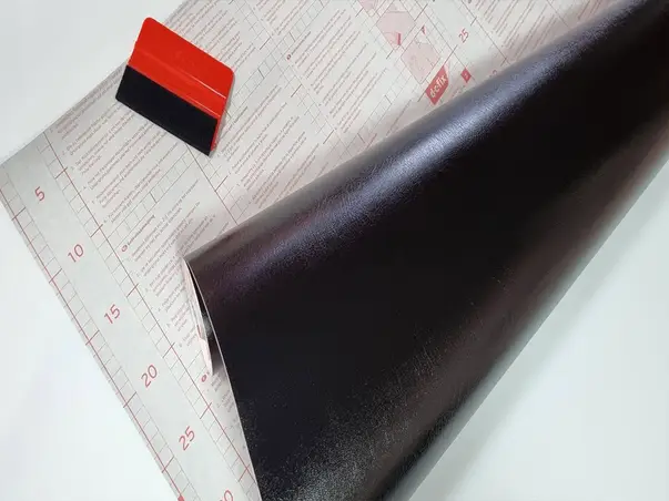 folie autocolanta piele neagra