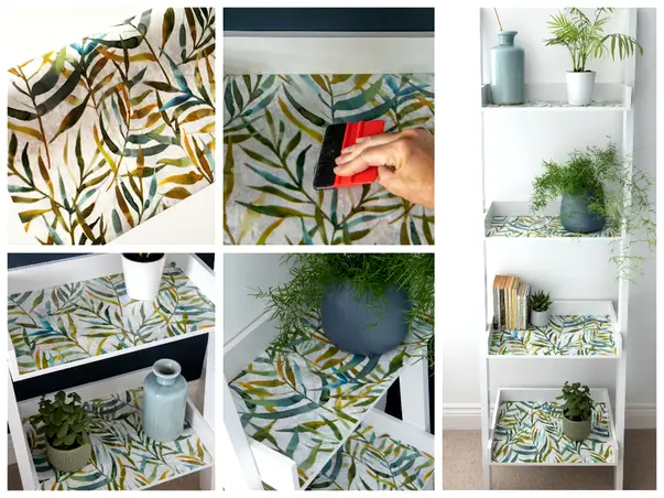 folie autocolanta rafturi