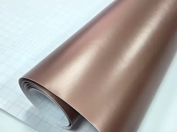 folie autocolanta rose gold metalic
