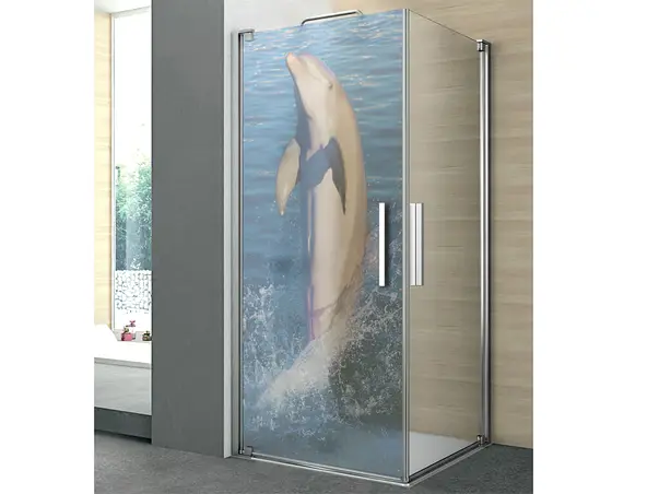 folie cabina dus folina model delfin 100 210 cm