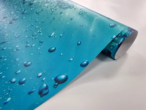 folie cabina dus folina sablare albastra rola de 100x210 cm 1