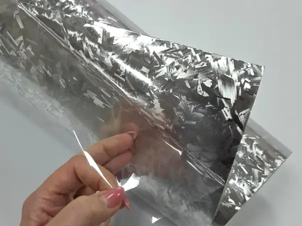 folie carbon forjat crom