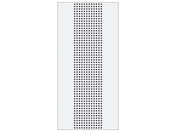 folie cu efect de sablare folina model patratele negre