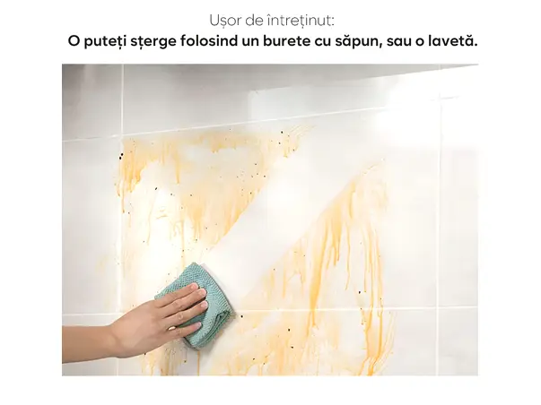 folie de protectie autoadeziva pentru perete bucatarie transparenta rezistenta lucios s06