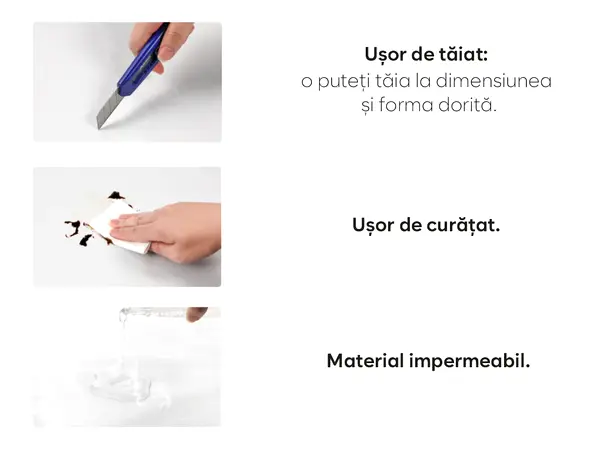 folie de protectie autoadeziva pentru perete bucatarie transparenta rezistenta lucios s07