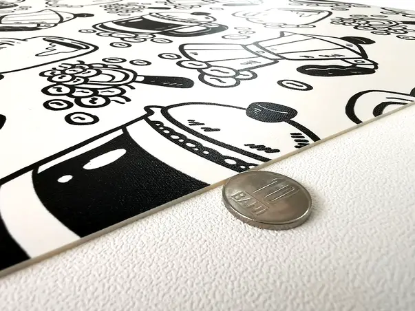 folie de protectie din pvc antiderapant cu grosime 1 5mm impermeabil 50x155cm model 5 3