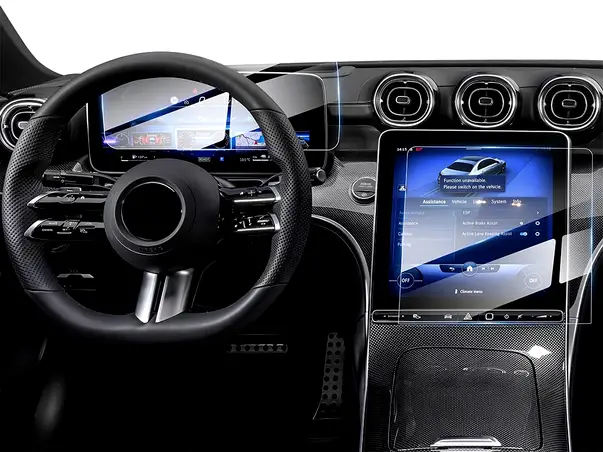 folie de protectie din sticla mercedes glc set din 2 bucati 1