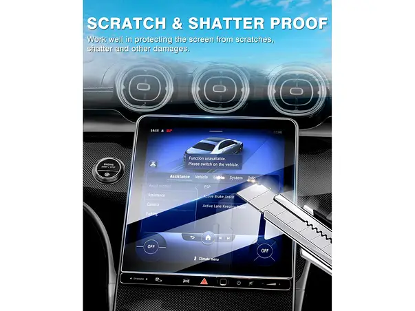 folie de protectie din sticla mercedes glc set din 2 bucati 2