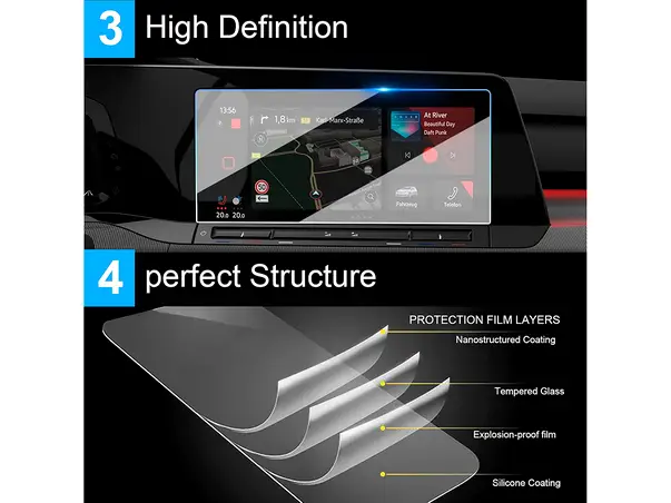 folie de protectie din sticla volkswagen golf 8 3