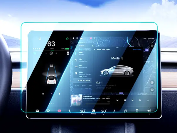 folie de protectie ecran tesla3 teslay 1