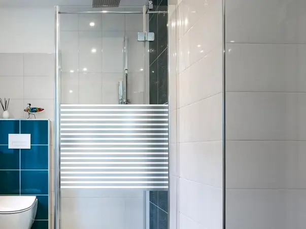 folie electrostatica dungi albe linia