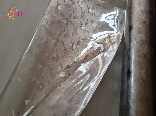 folie fara adeziv 1 mm grosime pentru blat masa flori