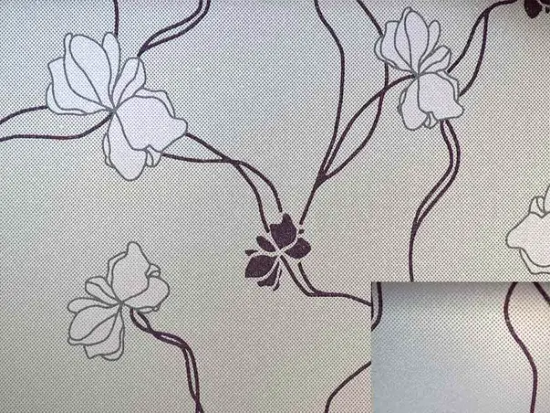 folie geam autoadeziva Flora mov