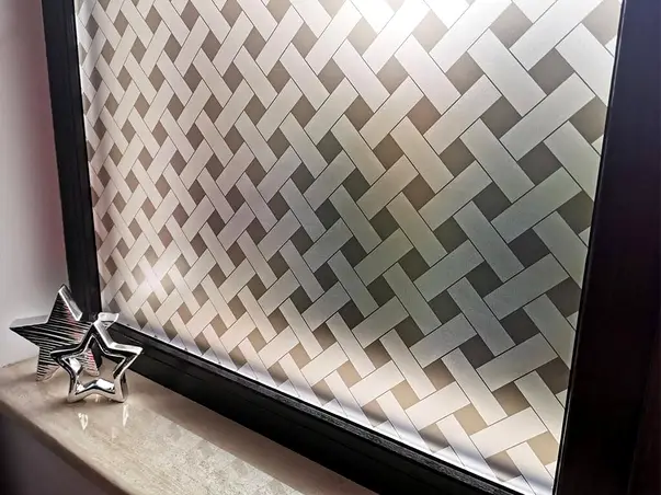 folie geam autoadeziva abela folina model geometric gri 100 cm latime