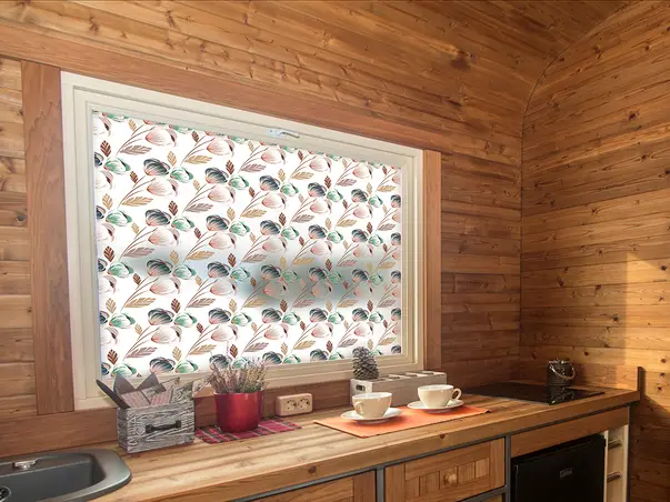 folie geam autoadeziva brooke model multicolar flori fgf73 s1