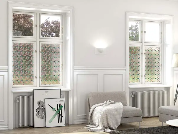 folie geam autoadeziva brooke model multicolar flori fgf73 s2