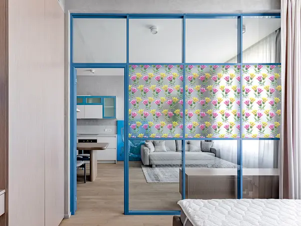 folie geam autoadeziva danielle model floral multicolor fgf145 s4