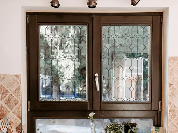 folie geam autoadeziva folina transparent cu model eclectic s02